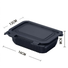 Bento Lunch Box Leakproof with Lid  Biodegradable  Food Box /Disposable Corn Starch Food Container